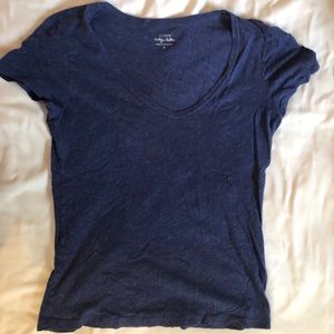 J. Crew Purple Cotton T-Shirt
